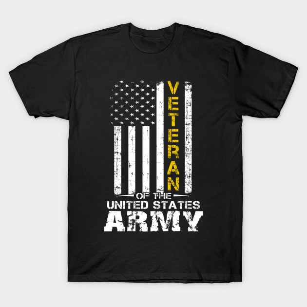 US Army Veteran, Veteran of the US Army T-Shirt by philerup